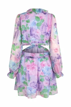 Cras Cph Kjoler<Beata Dress - Lilac Sprayflower