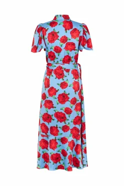 Cras Cph Kjoler<Lima Dress - Blue Roses
