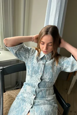 Cras Cph Kjoler<Meghan Dress - Delicate Bleach