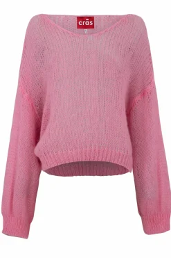Cras Cph Strik<Smooth Pullover - Pink Cosmos